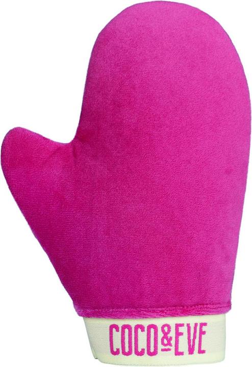 Actual product image Coco & Eve Sunny Honey Soft Velvet Tanning Mitt