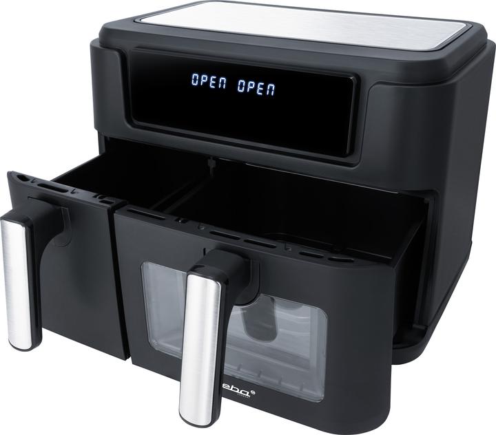 Produktbild Steba Doppel-Hei?luftfritteuse HF 9500 DUO (schwarz, 2.400 Watt, Timer)