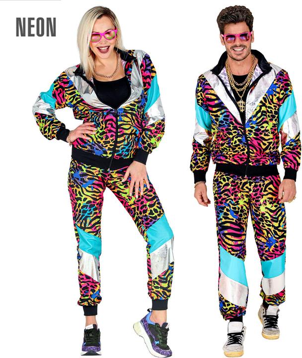 Widmann Anni 80 Party Animal Abbigliamento Sportivo (XXL) Galaxus