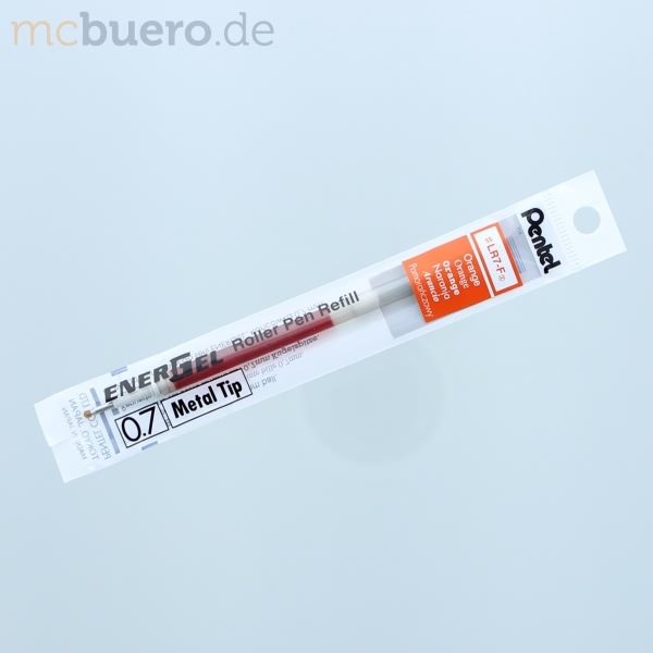 Actual product image Pentel EnerGel refill 0.7mm (Gel mine, Orange, 0.70 mm)