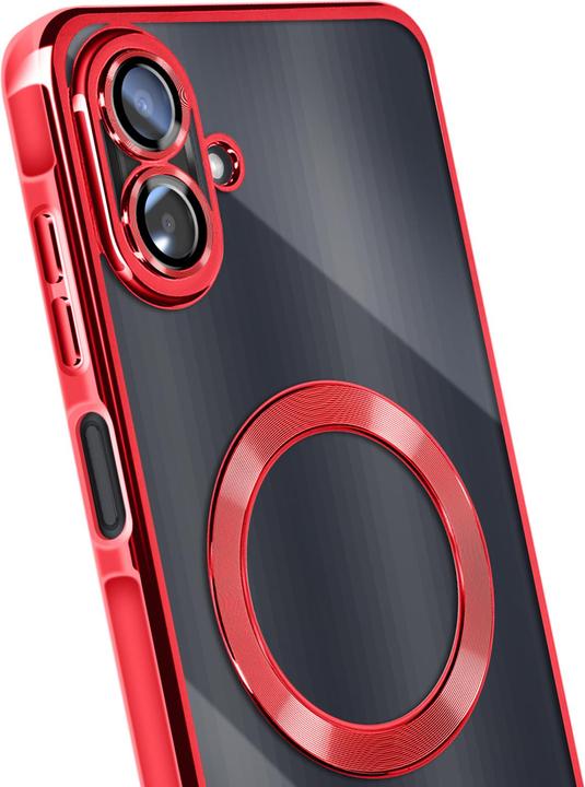 Image du produit Avizar MagSafe Hülle Galaxy A07 Chromrand (Samsung Galaxy A7)