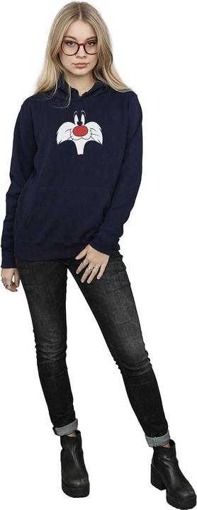 Produktbild Looney Tunes Sylvester Big Face Kapuzenpullover (XL)