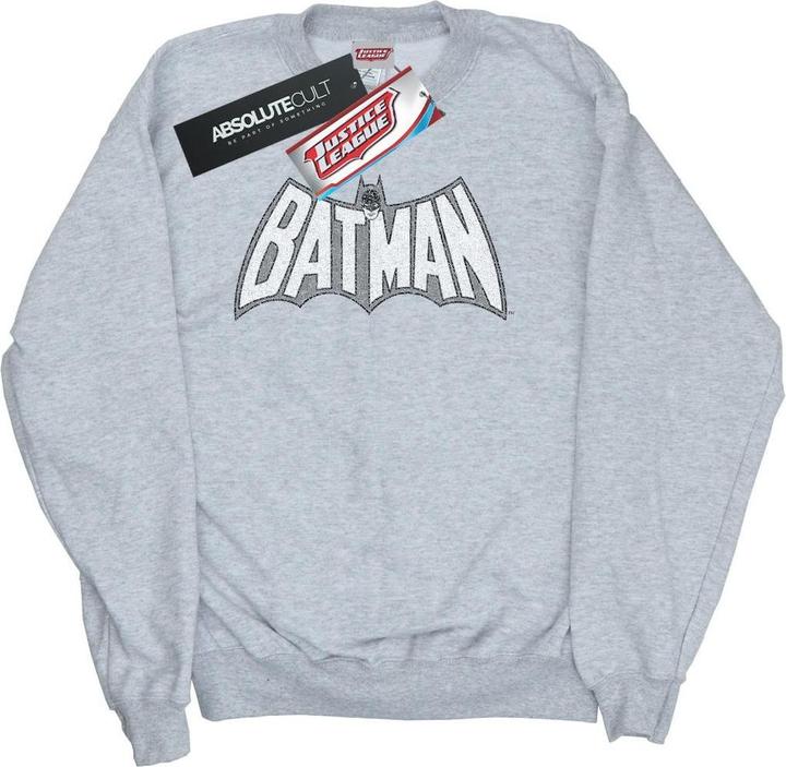 Produktbild Batman Retro Crackle Logo Sweatshirt Jungen (140, 146)
