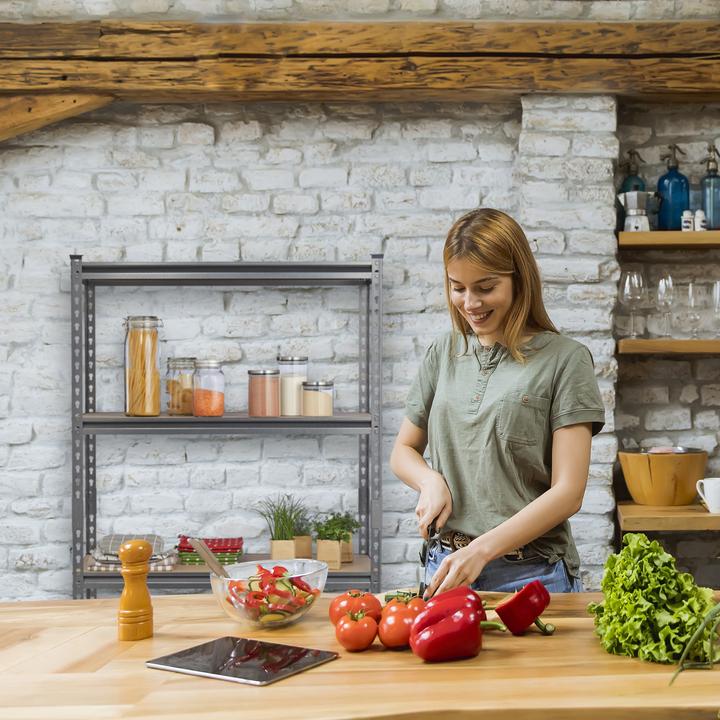 Actual product image Relaxdays Heavy duty shelf