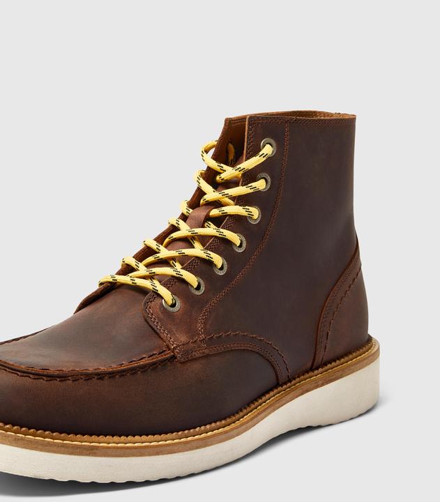 Actual product image Selected Moc Toe Leather Boots (40)