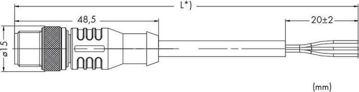 Produktbild Wago Sensor-/Aktor-Steckverbinder, konfektion