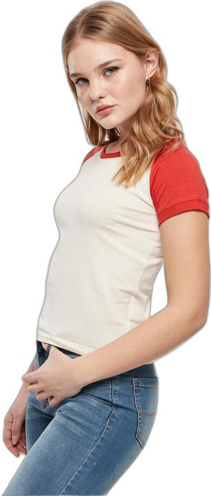 Produktbild Urban Classics Ladies Organic Stretch Short Retro Baseball Tee (4XL)