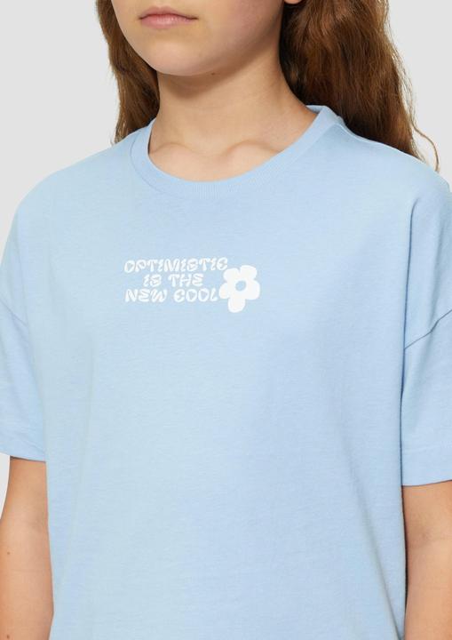Produktbild S.Oliver T-Shirt Boxy-T-Shirt aus Jersey mit Printdetail (134, 140)