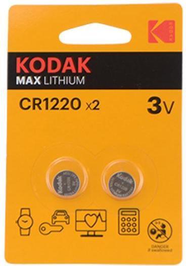 Produktbild Kodak Lithium Cr1220 (x2) (2 Stk., CR1220)