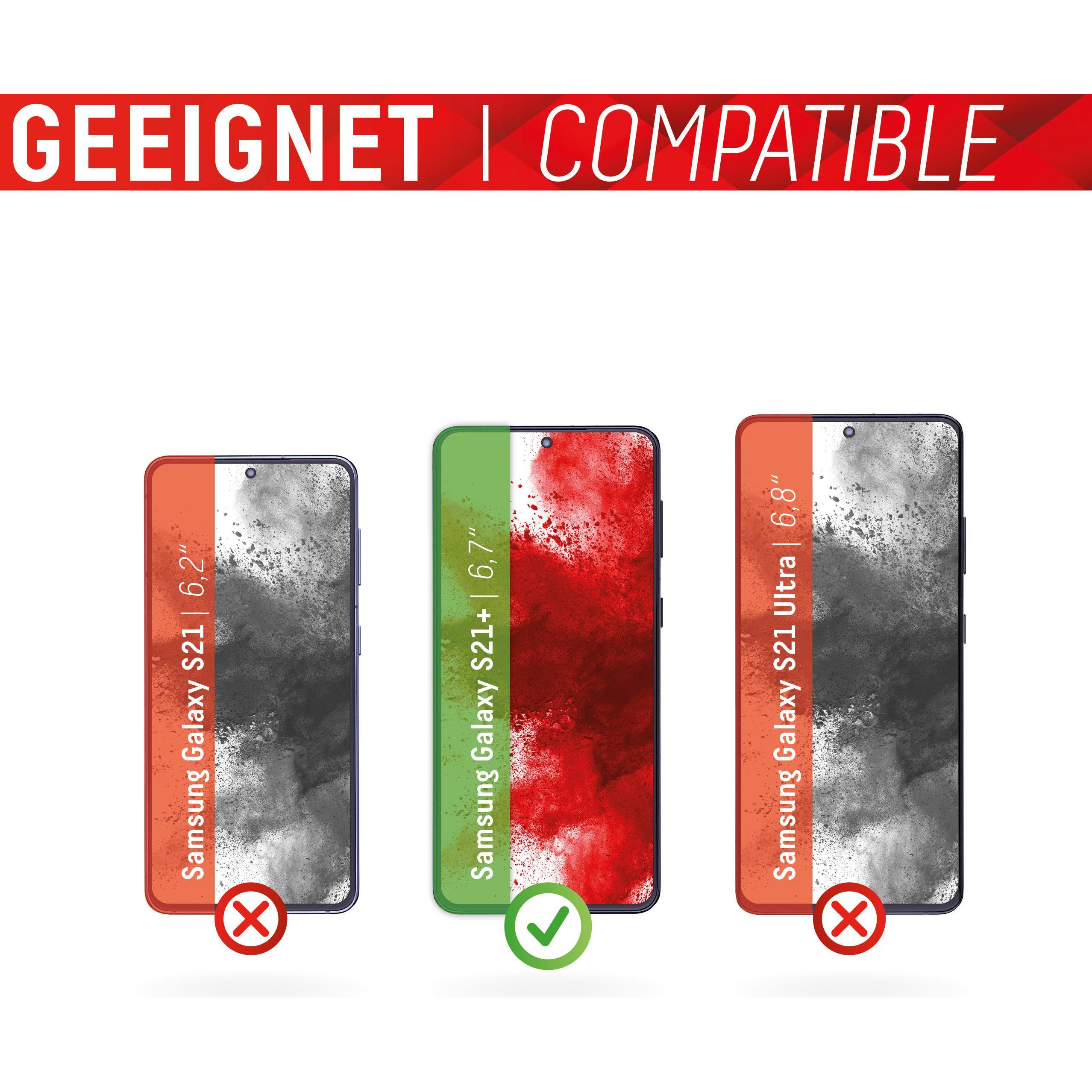 Thumbnail - Displex Smart Glass, Displayschutzfolie (1 Stück, Samsung Galaxy S21+), Smartphone Schutzfolie, Transparent