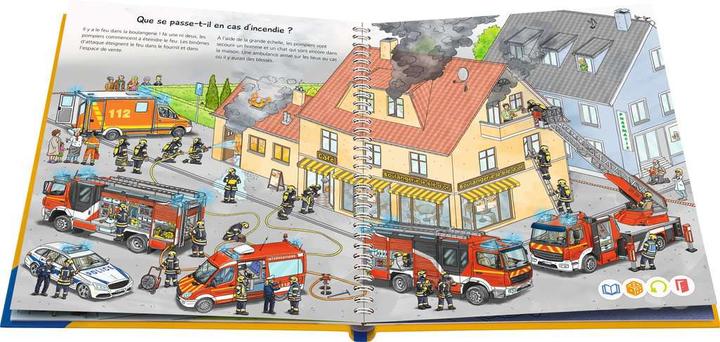 Produktbild tiptoi Livre Pompiers (Französisch, Collectif, 2023)