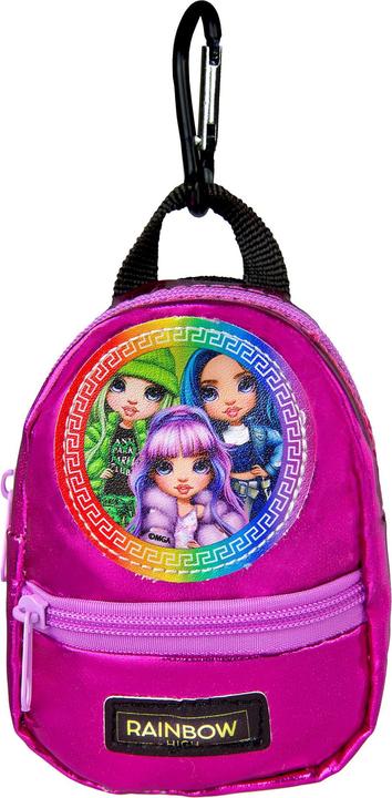 Actual product image Undercover Rainbow High Keychain Mini Backpack