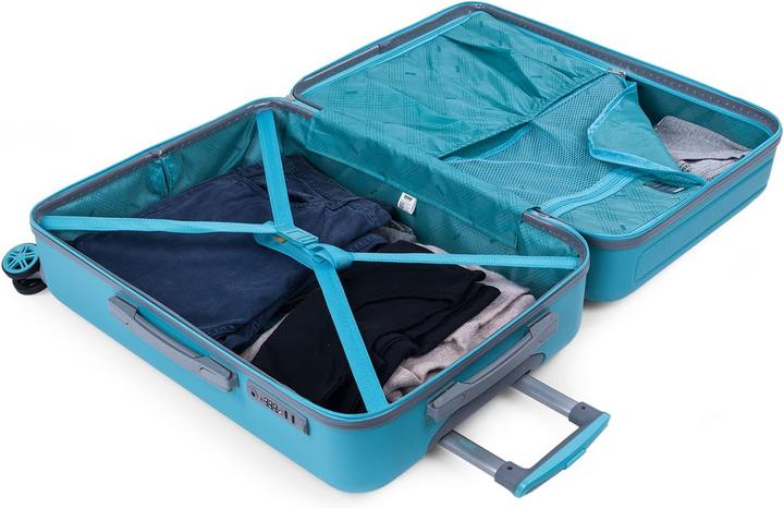 Produktbild Skpat Hartschalenkoffer mit 4 Doppelrädern, TSA-Schloss (68 l)