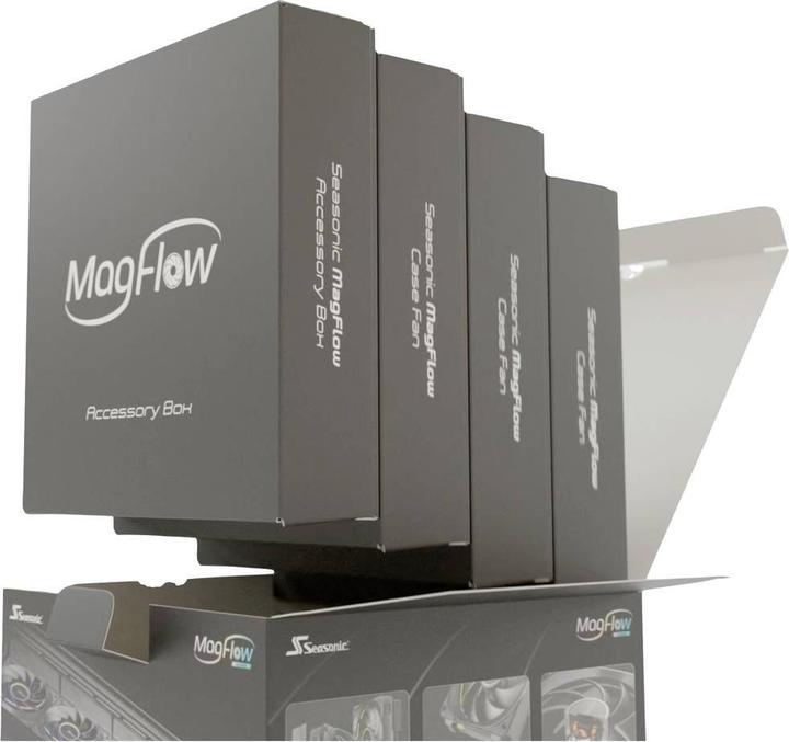 Produktbild Seasonic MagFlow ARGB (120 mm, 3x)