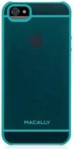 Produktbild Macally Curve Hardcase für iPhone 5/5S/SE Türkis (Apple iPhone 5, Apple iPhone 5s)