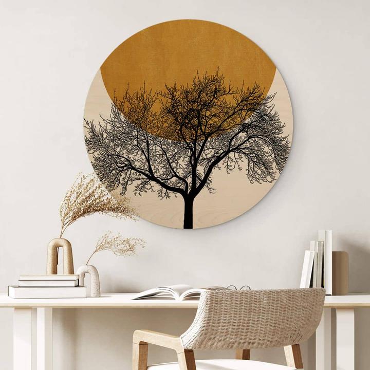 Actual product image Trenddeko Wintermorgen (Ø 70 cm)