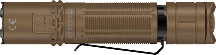 Immagine prodotto Klarus LED Taschenlampe XT2CR PRO, 2'100 Lumen, matte sand (inkl. Akku) (12.80 cm, 2100 lm)