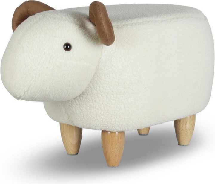 Immagine prodotto Zoosy Sgabello per bambini Berta bianco (Poltrona per bambini)