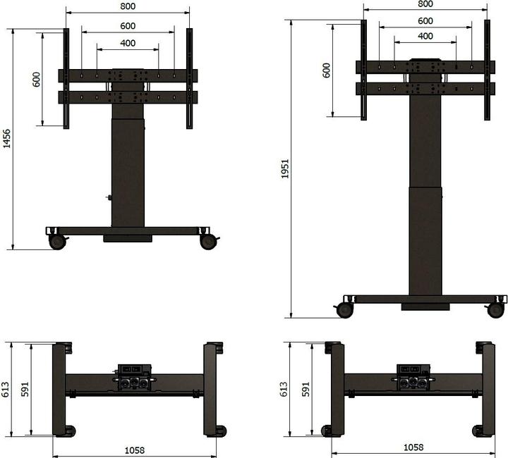 Image du produit DSS Mobilift 0049sw (Universel, 110", 150 kg)