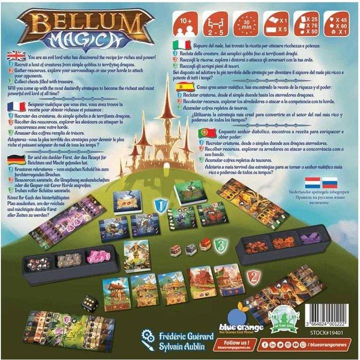 Produktbild Asmodée BLOD0082 - Bellum Magica - Kartenspiel, 2-5 Spieler, ab 10 Jahren (DE-Ausgabe) (Deutsch)