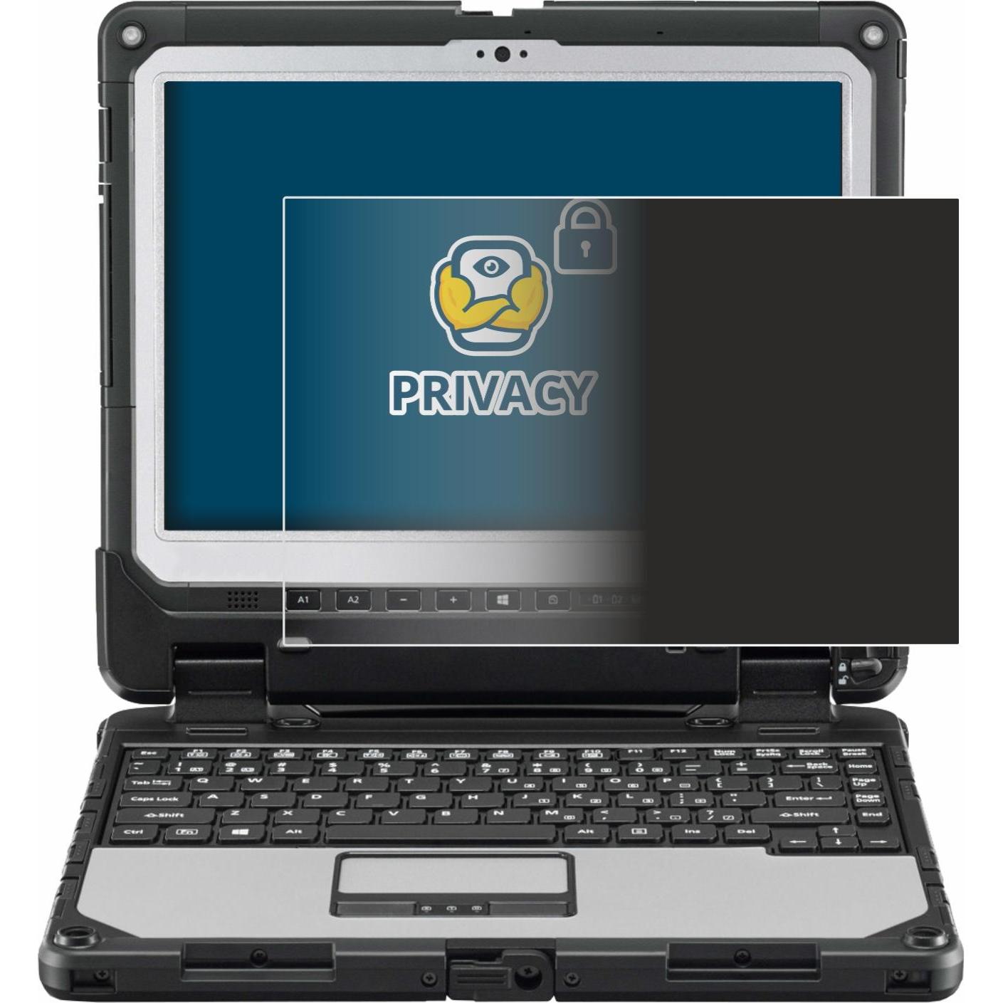Thumbnail - BROTECT Sichtschutzfolie Anti-Spy Privacy Folie Blaulicht-Schutz (1 Stück, Toughbook CF-33), Tablet Schutzfolie