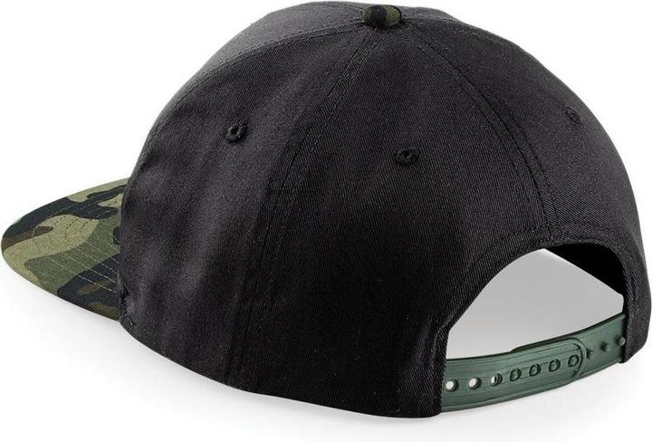 Actual product image Beechfield Camouflage Retro Baseball Cap With Camouflage Pattern (2 Piece Pack) (One size)