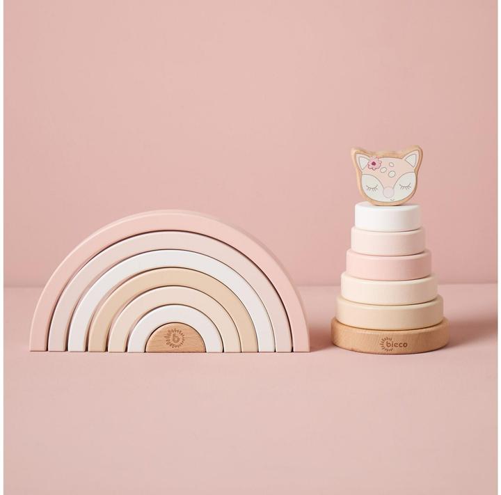 Actual product image Bieco Stacking tower deer Ella