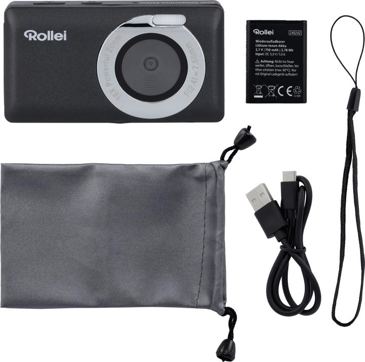 Actual product image Rollei Compactline Pocket Black (5 Mpx)