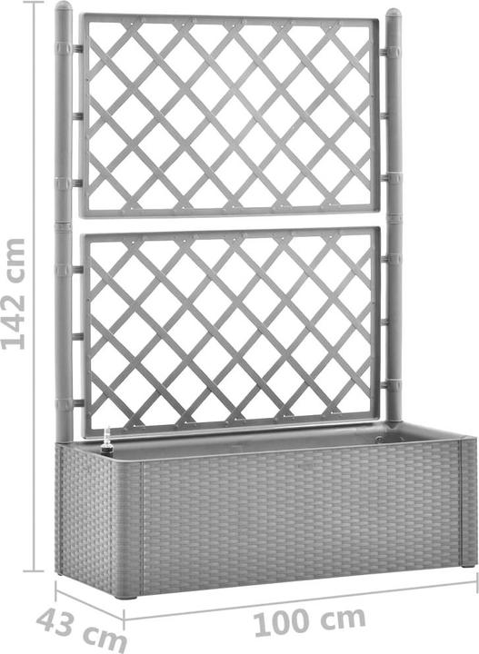 Produktbild vidaXL Hochbeet