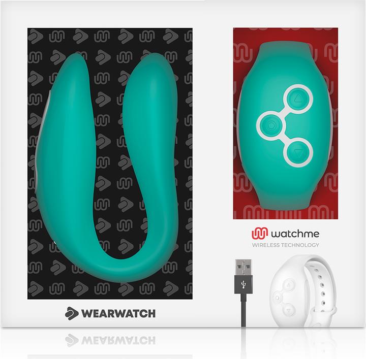 Actual product image Wearwatch Dual Pleasure Wireless Technology Watchme Light Green