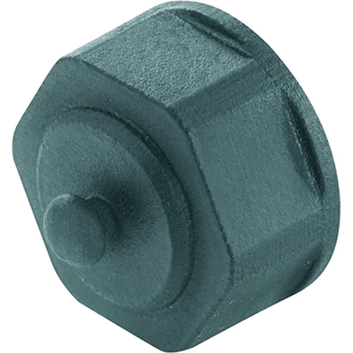 Telegärtner STX V1 tappo antipolvere per flange variante 1 H80030A0004 nero H80030A0004 1 pz., Accessori di rete