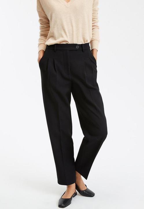 Produktbild La Redoute Collections Slim-Hose mit Bundfalten (46)