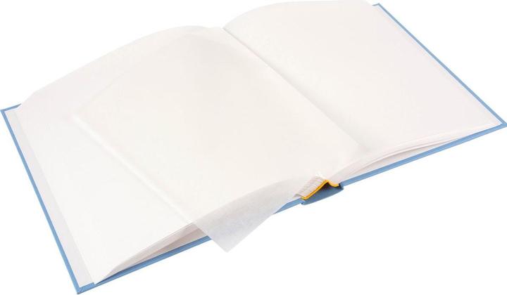 Produktbild Goldbuch Album 31 729 Bella Vista sky-blue 30x31 / 100psl, white leaves | angles / stickers bookbind (30 x 31 cm)