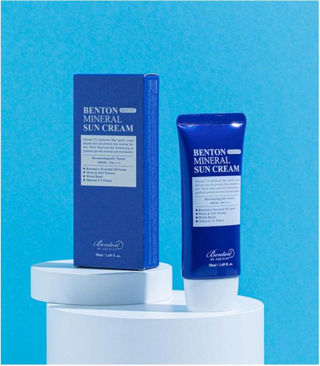 Immagine prodotto Benton Crema Solare Minerale Skin Fit (Crema solare, SPF 50+, 50 ml)