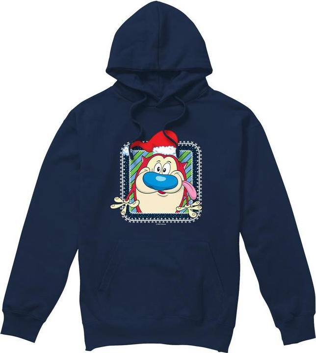 Produktbild Ren & Stimpy Festive Kapuzenpullover weihnachtliches Design (S)