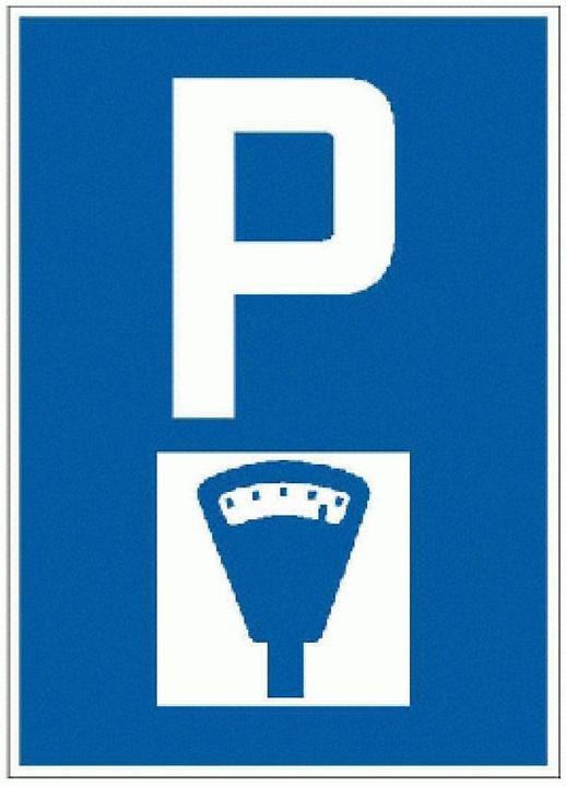 Actual product image BRW Parking charges sign 4.20