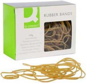 Immagine prodotto Q-Connect Elastico n. 34 marrone, 100g (90 pz.)