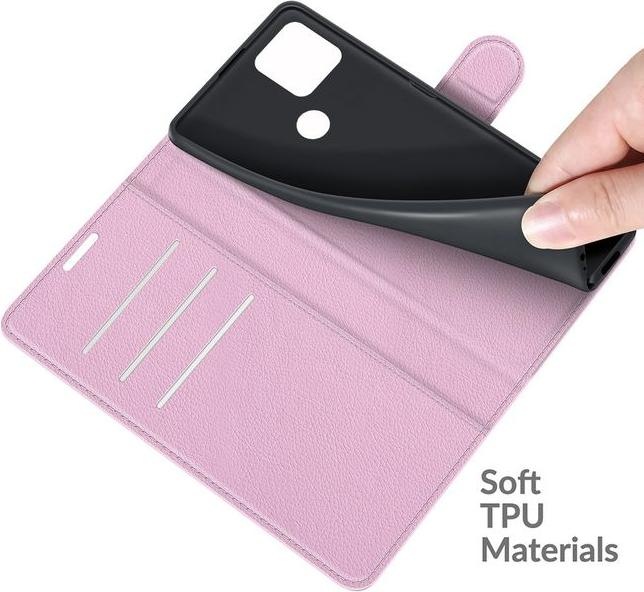 Produktbild MU Classic Litchi Leder Bookcover Series (Google Pixel 5a)