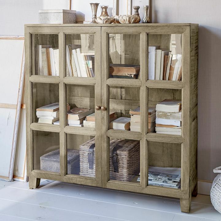 Image du produit Loberon Commode Stoneham marron (120 x 35.50 x 122.50 cm)