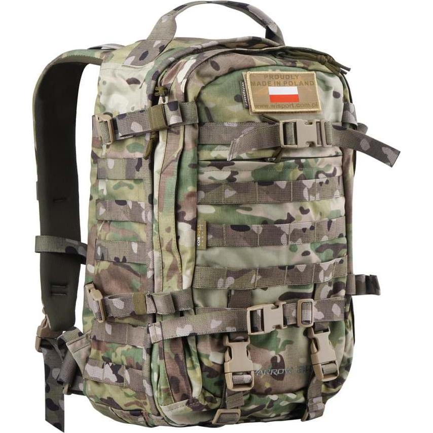 Wisport Sparrow II 30 L MultiCam (30 l), Borsa fotocamera, Multicolore
