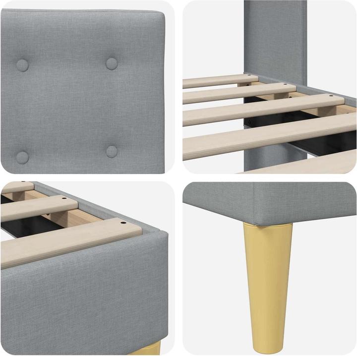 Produktbild vidaXL Bettrahmen (80 x 200 cm)