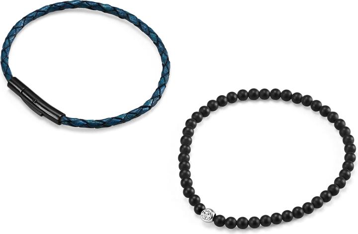 Immagine prodotto Lucleon William (19 cm, Cuoio, Argento, Grigio pietra)