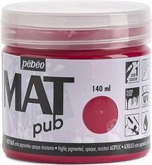 Produktbild Pebeo Acrylic Mat Pub (Karminrot, 140 ml)