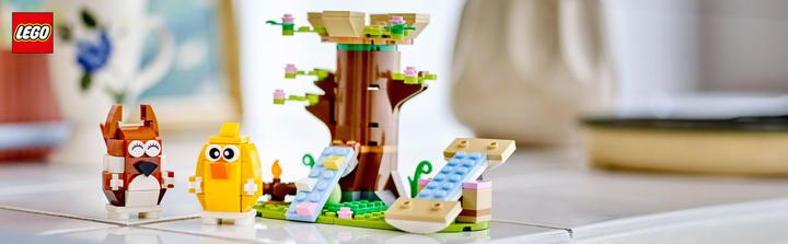 Produktbild LEGO Seasonal Frühlingstierspielplatz 40709 (40709, LEGO Saisonale Sets)