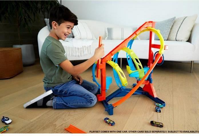 Produktbild Hot Wheels Track Builder Unlimited Corkscrew Twist Kit