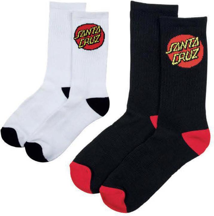 Produktbild Santa Cruz Classic Dot Sock (2 Pack) (2er Pack, One Size)