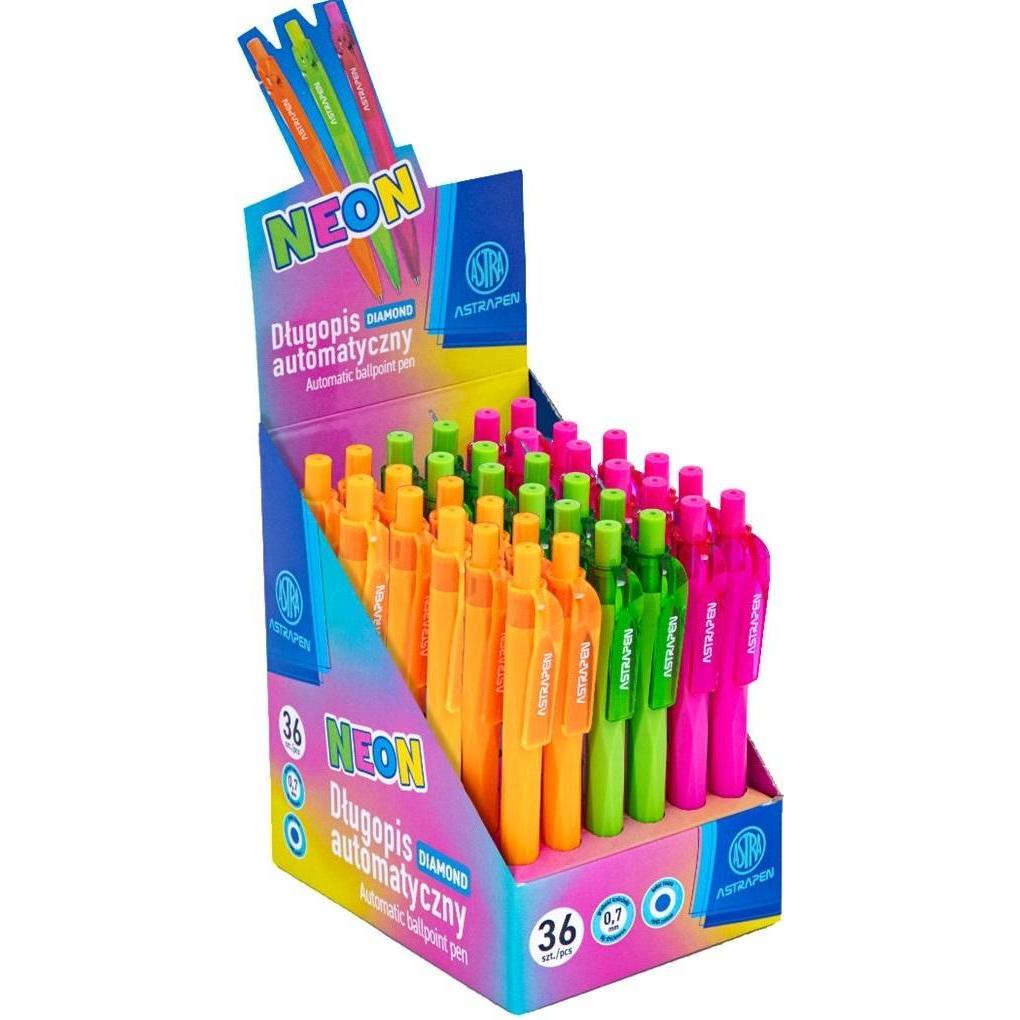 Astra, Penne, 0,7 mm Diamant-Druckkugelschreiber (36 Stück) (36 x)