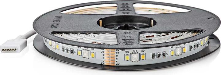 Actual product image Nedis SmartLife LED-Streifen | Wi-Fi | Kaltweiss / RGB / Warmweiss | SMD | 5.00 m | IP21 | 2700 - 65 (Cold White, Multicoloured, RGB, Warm white, 500 cm, Indoor)