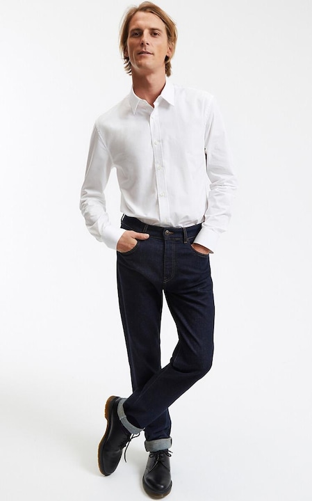 Immagine prodotto La Redoute Collections Camicia slim fit con colletto alla francese (XL)