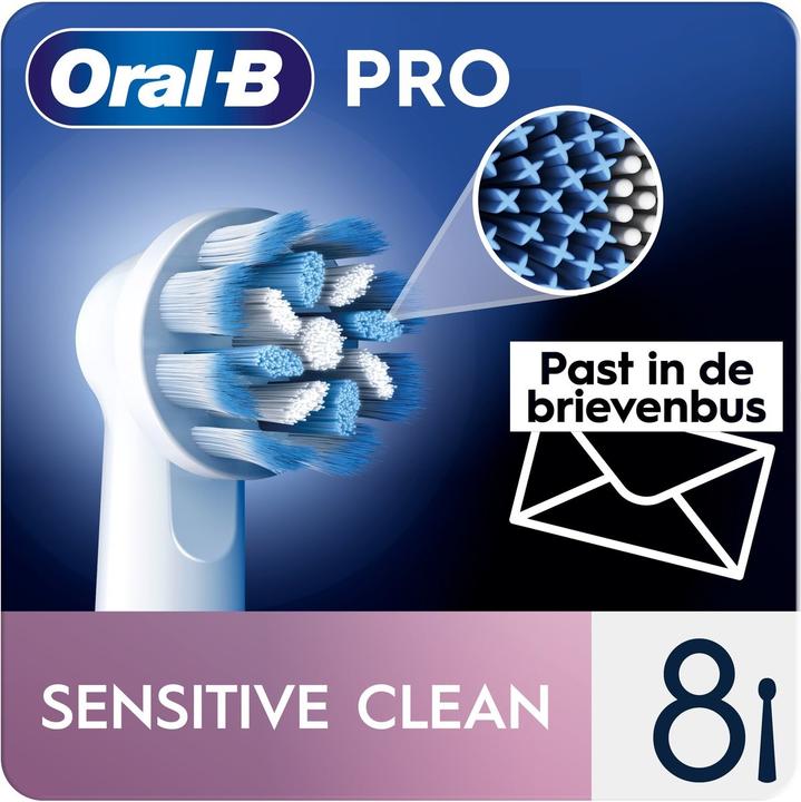Image du produit Oral-B Pro Sensitive Clean Opzetborstels - 8 Stuks (80728978) (8 x)